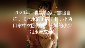 2024年，真实良家，露脸自拍，【水水的小姨子】，小两口家中次卧做爱，白嫩的小少妇水流成河1