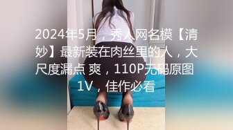 2024年5月，秀人网名模【清妙】最新装在肉丝里的人，大尺度漏点 爽，110P无码原图 1V，佳作必看