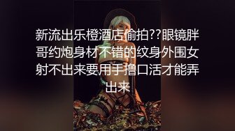 新流出乐橙酒店偷拍??眼镜胖哥约炮身材不错的纹身外围女射不出来要用手撸口活才能弄出来