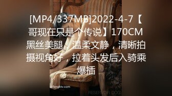 [MP4/337MB]2022-4-7【哥现在只是个传说】170CM黑丝美腿，温柔文静，清晰拍摄视角好，拉着头发后入骑乘爆插