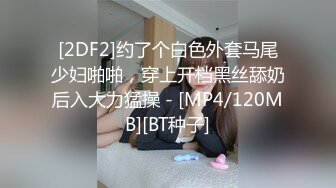 [2DF2]约了个白色外套马尾少妇啪啪，穿上开档黑丝舔奶后入大力猛操 - [MP4/120MB][BT种子]