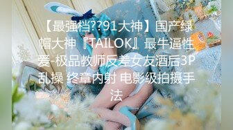 【最强档??91大神】国产绿帽大神『TAILOK』最牛逼性爱-极品教师反差女友酒后3P乱操 终章内射 电影级拍摄手法