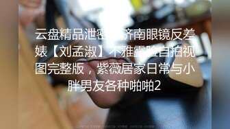 云盘精品泄密！济南眼镜反差婊【刘孟淑】不雅露脸自拍视图完整版，紫薇居家日常与小胖男友各种啪啪2